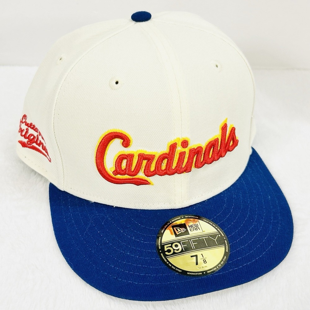 New Era St. Louis Cardinals Big League Chew 59FIFTY Fitted Hat Cap‎ 7 1/8 White